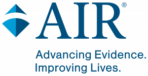 AIR Advancing Evidence Improving lives