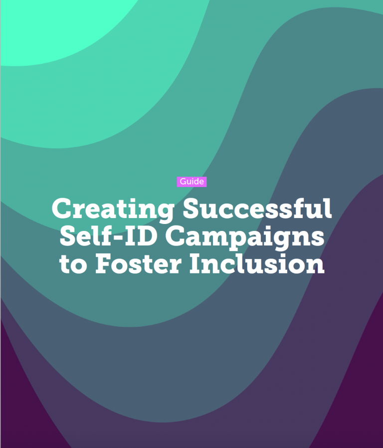 Creating Successful Self-ID Campaigns to Foster Inclusion Guide cover