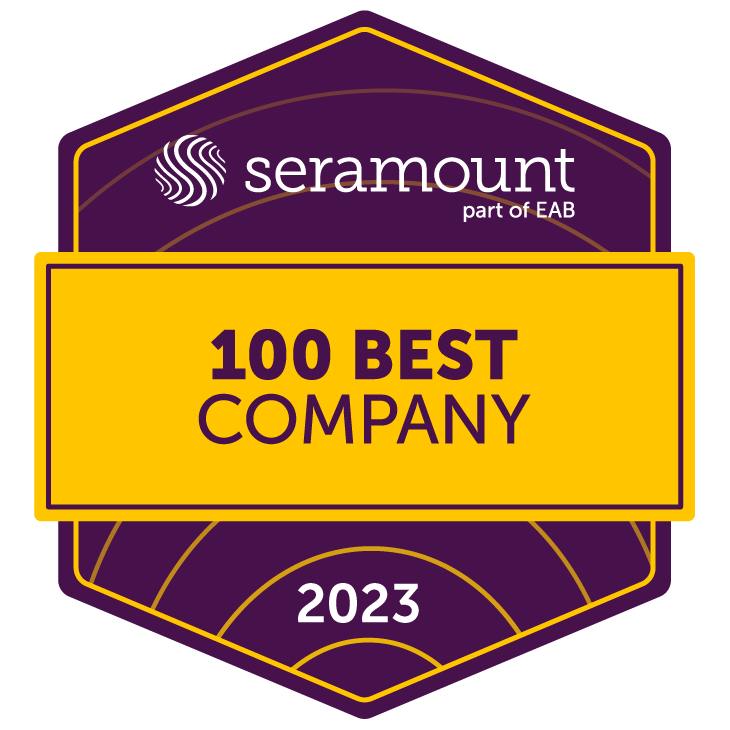 Seramount part of EAB 100 Best company 2023