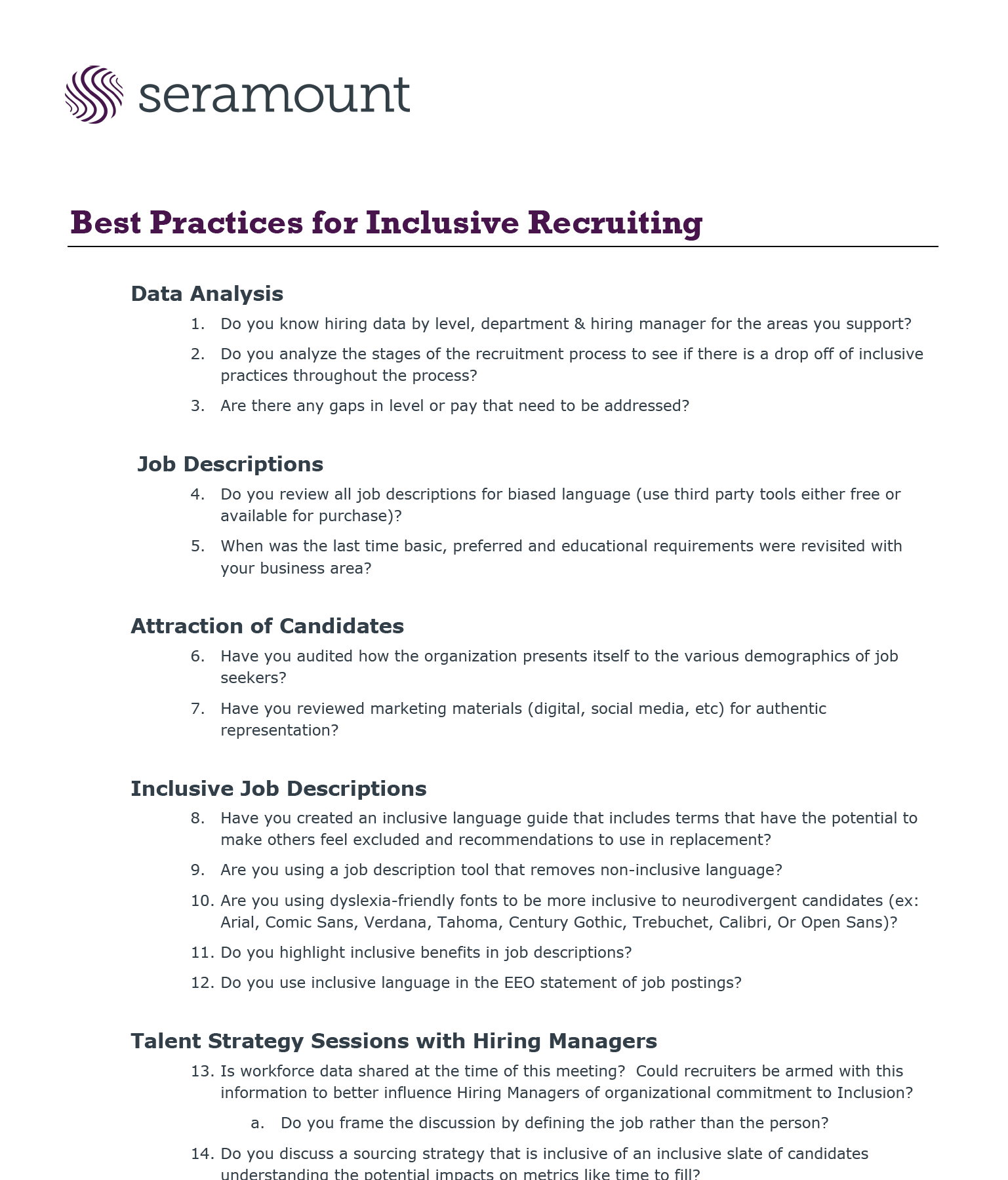 inclusive recruiting