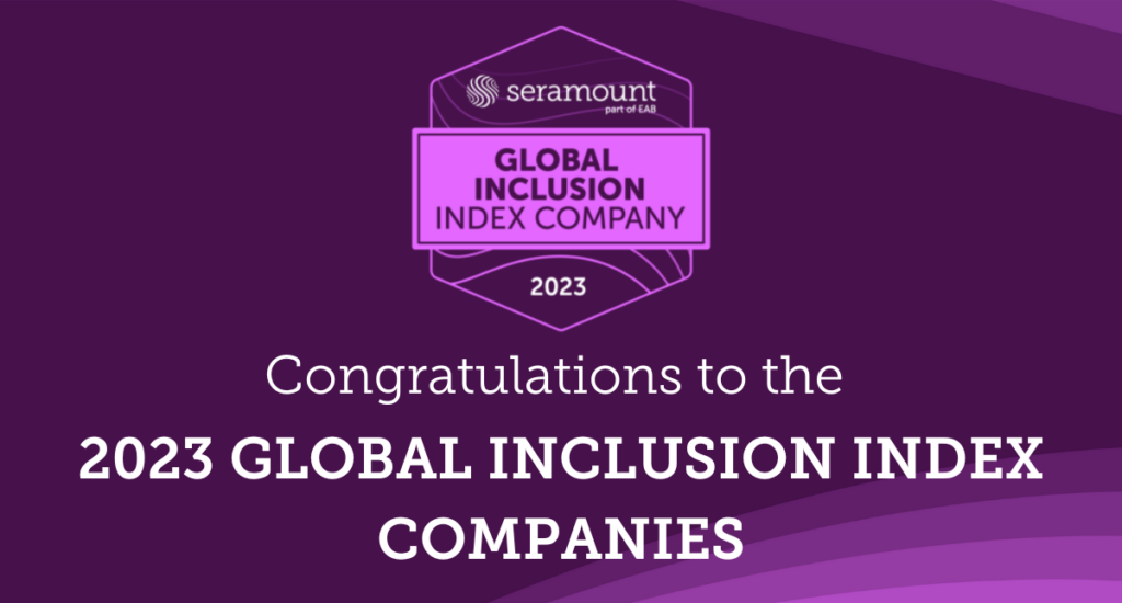 Congratulations to the
2023 GLOBAL INCLUSION INDEX COMPANIES