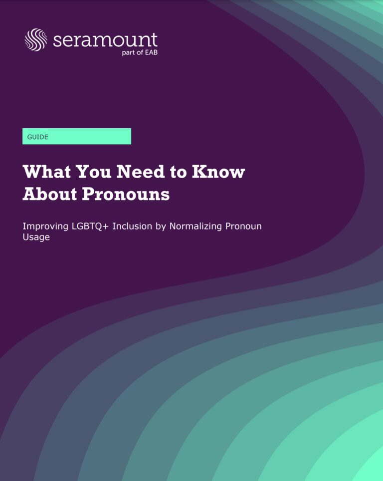 What You Need to Know About Pronouns Improving LGBTQ+ Inclusion by Normalizing Pronoun Usage