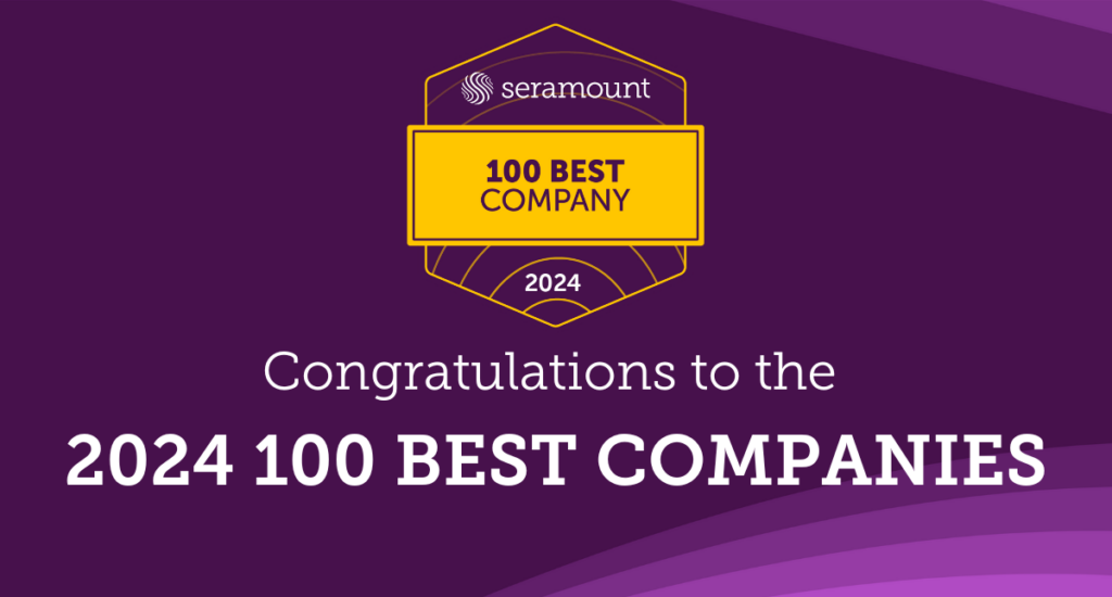 Congratulations to the
2024 100 BEST COMPANIES