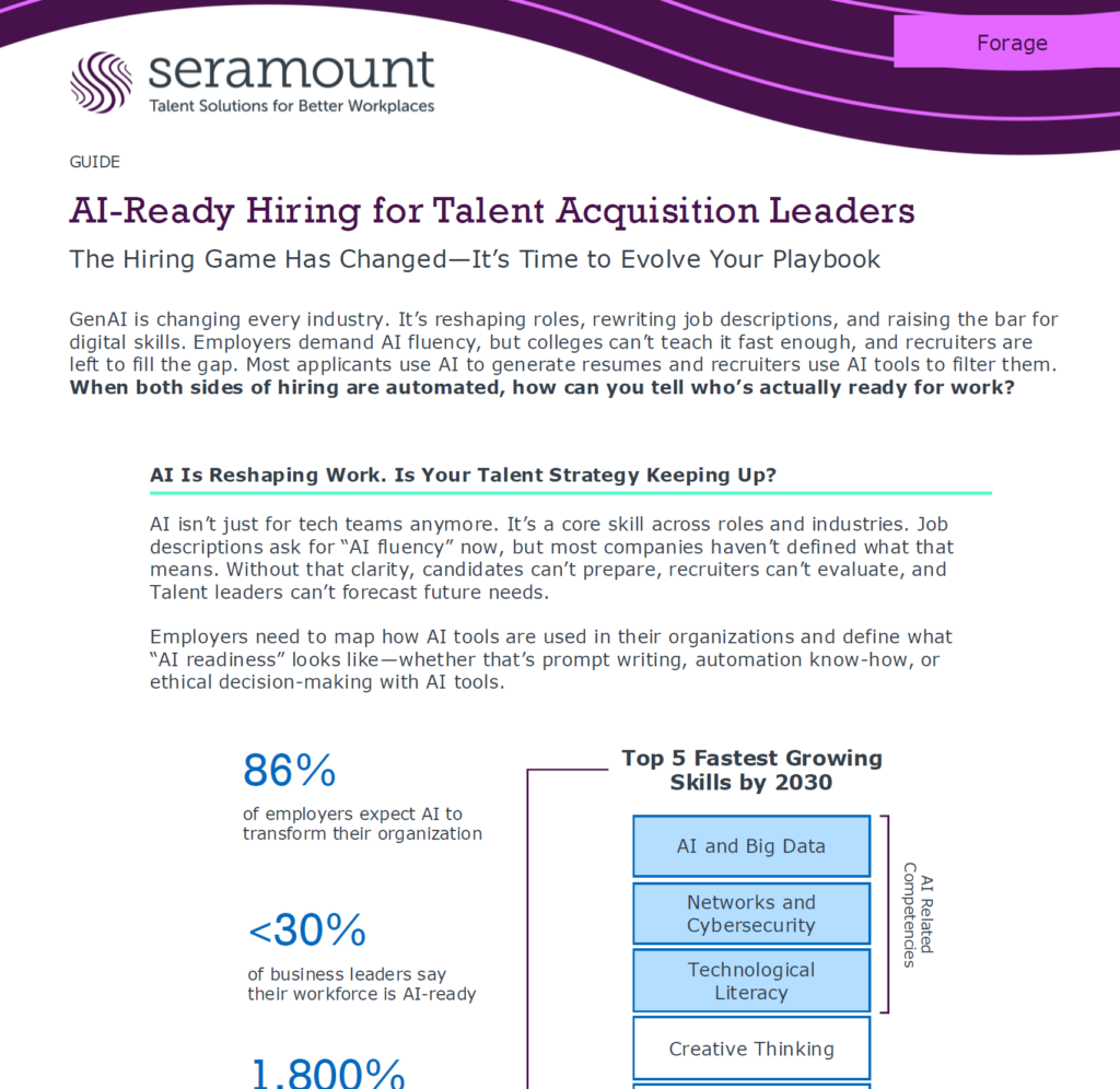 Ai Ready Hiring For Talent Acquisition Leaders Seramount