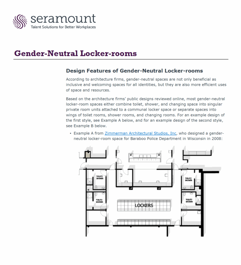 Gender-Neutral Locker-rooms