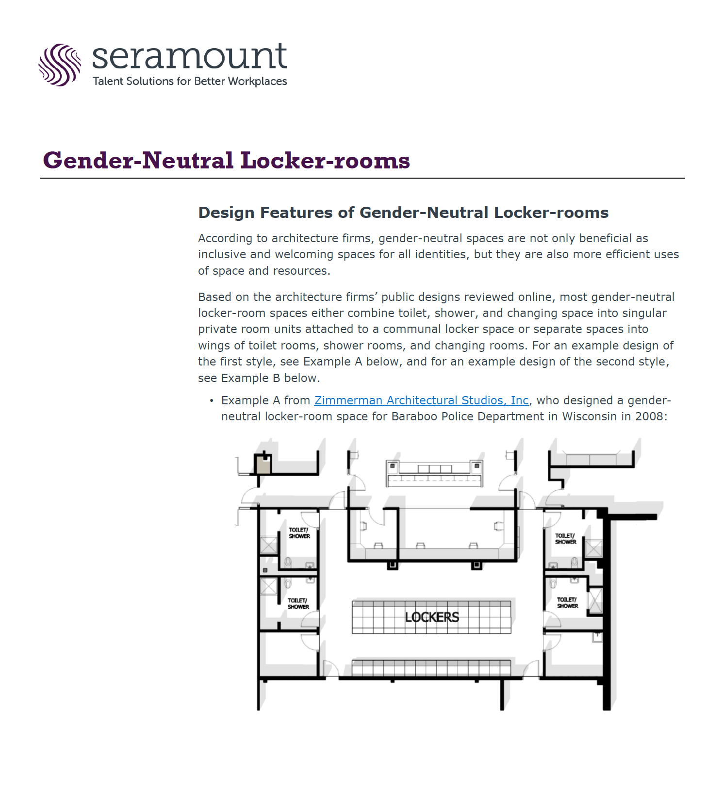 Gender-Neutral Locker-rooms