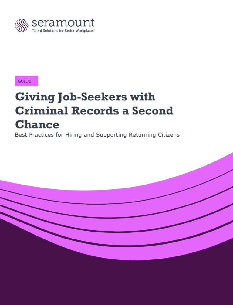 Giving Job-Seekers with Criminal Records a Second Chance Best Practices for Hiring and Supporting Returning Citizens