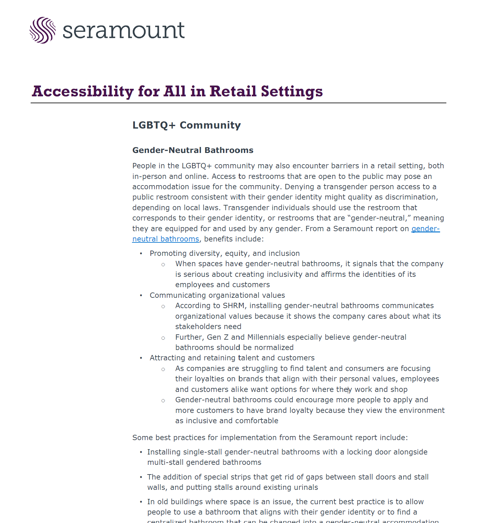 Accessibility for All in Retail: Inclusive Practices for LGBTQ+ and Neurodiverse Communities