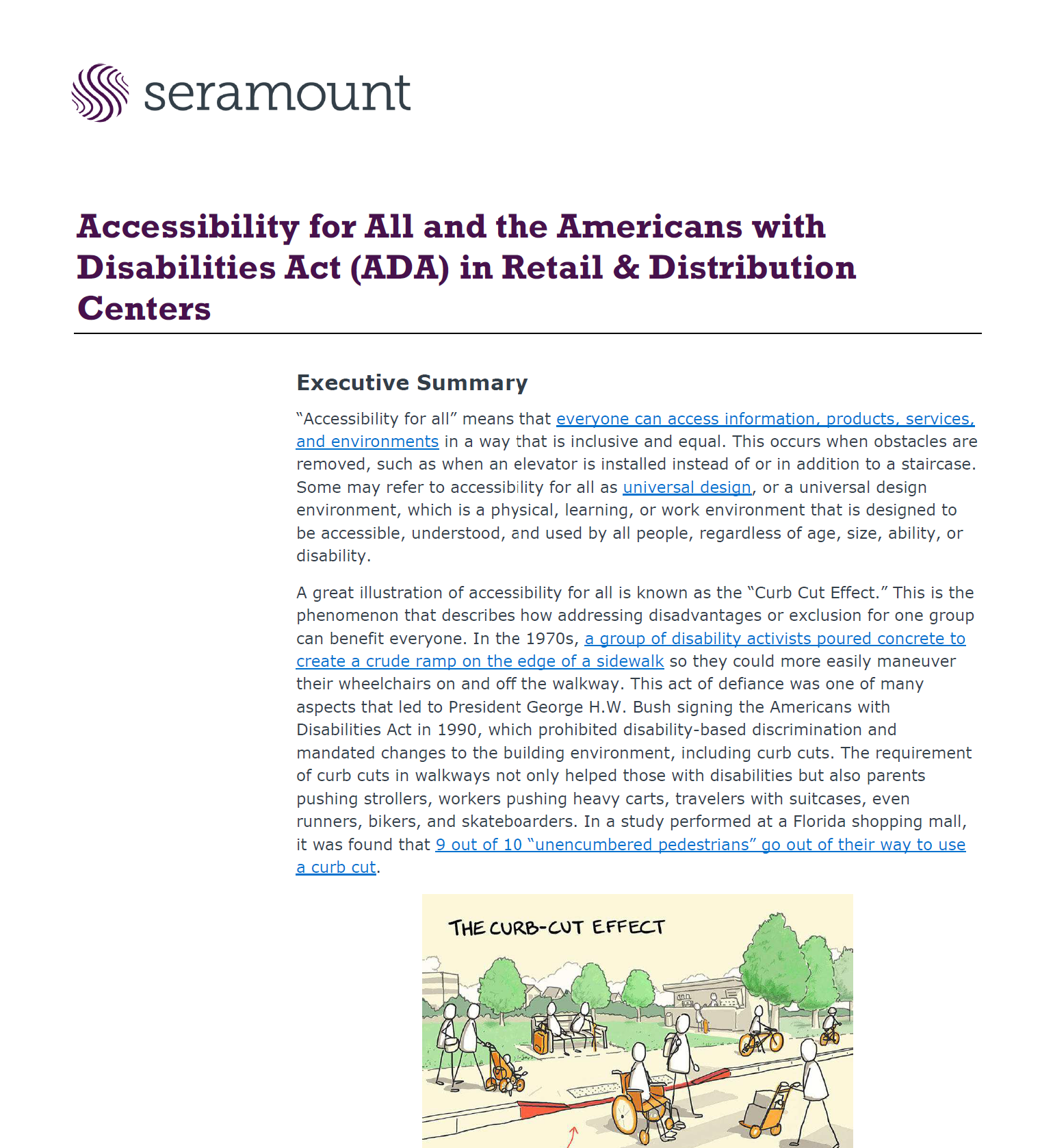 Accessibility for All and the ADA in Retail & Distribution Centers: