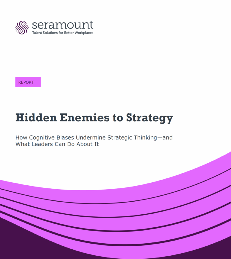 Hidden Enemies to Strategy: How Cognitive Biases Undermine Strategic Thinking - and What Leaders Can Do About It