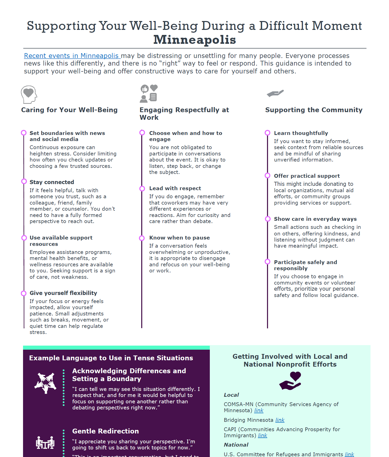 Minneapolis Shootings: What We Know and How to Support Our Teams