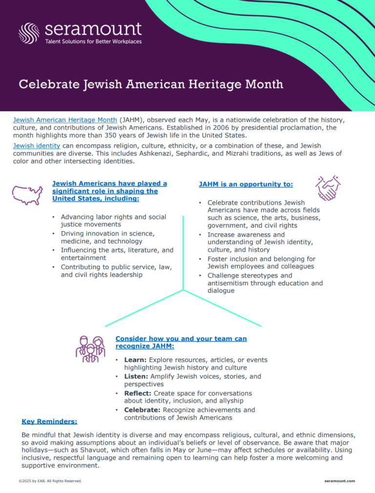 Celebrate Jewish American Heritage Month