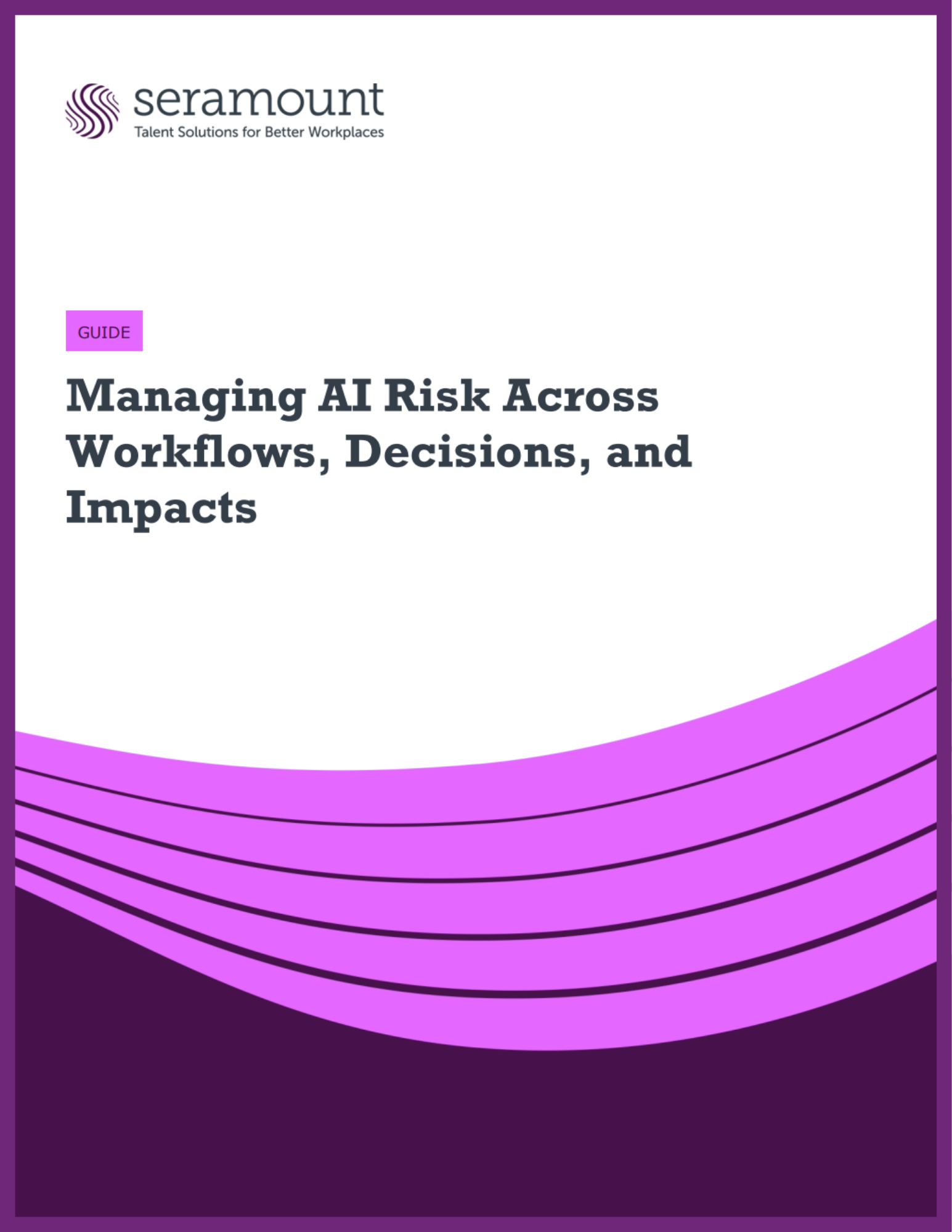 Managing AI Risk Across Workflows and Impacts