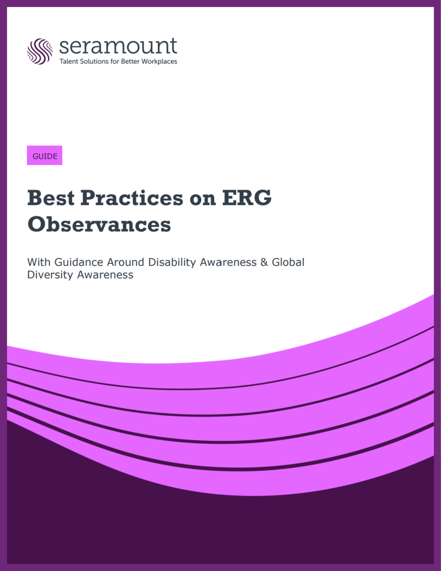 Best Practices on ERG Observances
