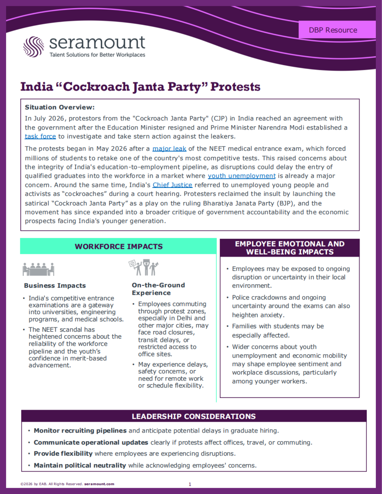 India Protests: Understanding the Workplace Impact