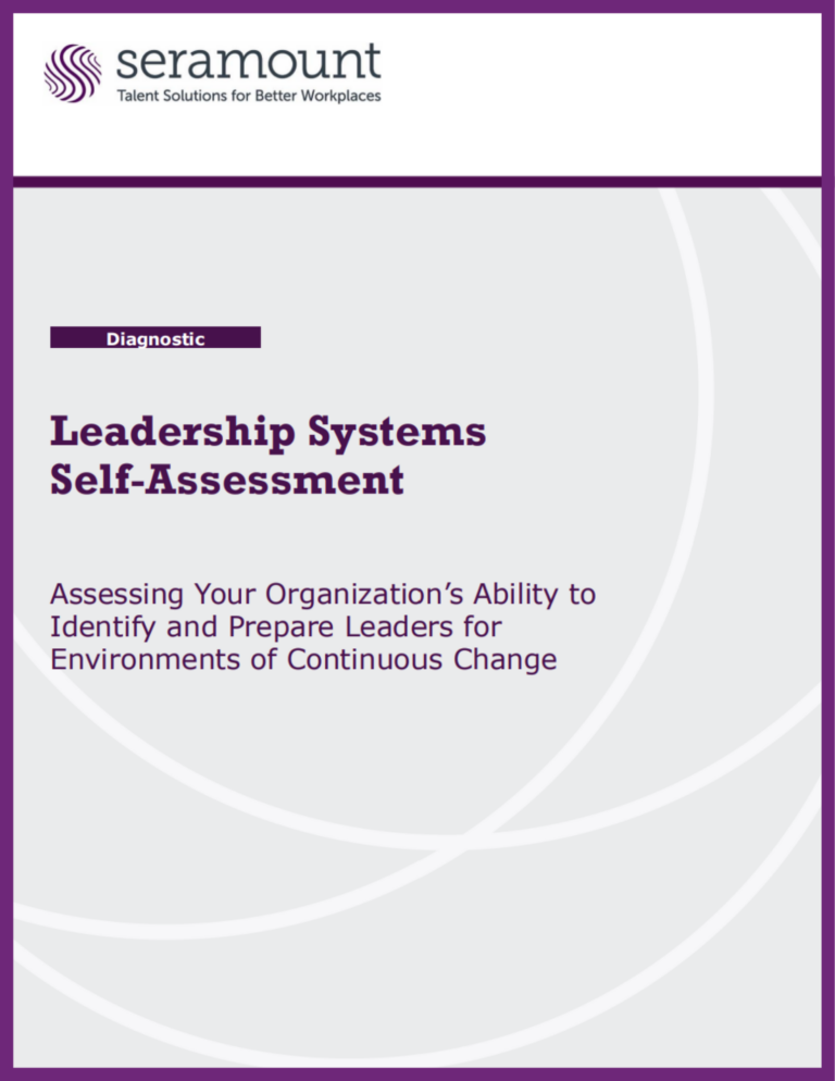 Leadership Systems Self-Assessment