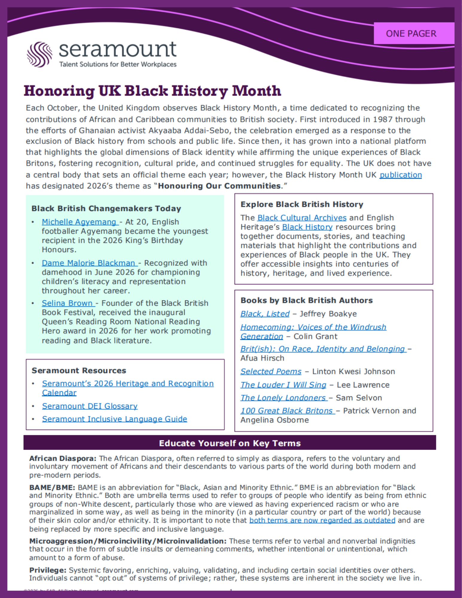 Honoring UK Black History Month