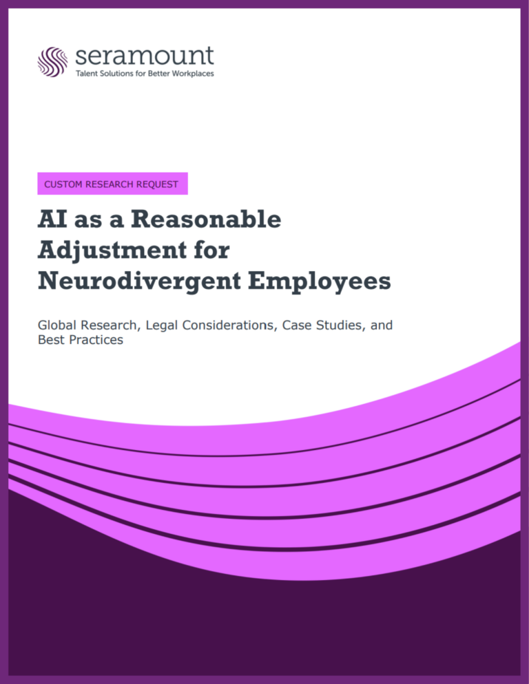 AI as a Reasonable Adjustment for Neurodivergent Employees